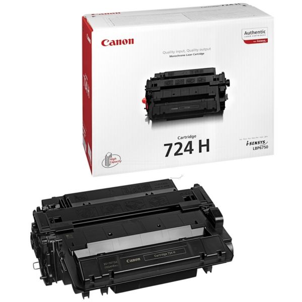 Тонер-картридж Canon 724 H для LBP 6750/6780 (12500 стр.) 3482B002 3482B002