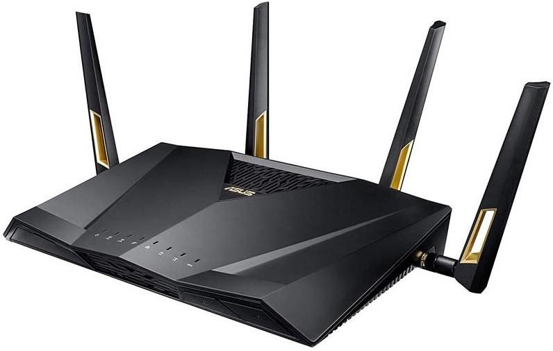 Роутер Asus RT-AX88U // роутер 802.11b/g/n/ac, ax, до 1148 + 4804Мбит/c, 2,4 + 5 гГц, 4 антенны, USB, GBT LAN ; 90IG04F0-MN3G00 RT-AX88U RT-AX88U