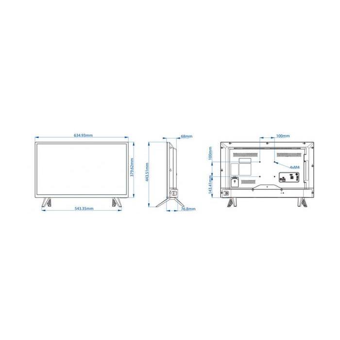 Коммерческий телевизор Philips 28HFL4014/12 28” Prime Suite IPTV (LAN), Youtube, CMND Create & Control, MyChoice, SXP, Custom Dashboard, Content scheduler 28HFL4014/12 28HFL4014/12
