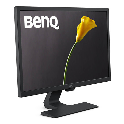 Монитор BenQ 24" (Е) черный TN 1920x1080 75Hz 1ms 170/160 250cd 8bit 1000:1 D-Sub DVI HDMI1.4 FlickerFree AudioOut VESA GL2480 GL2480