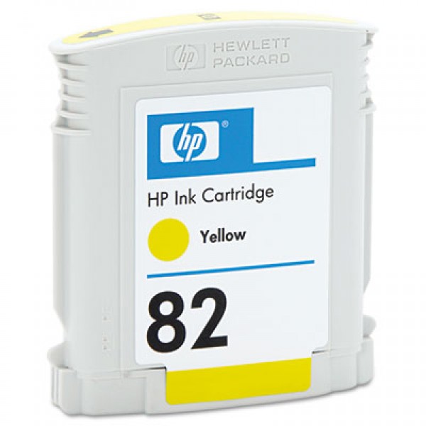 Картридж HP №82 для Designjet 500/510, 28мл, желтый (CH568A) CH568A #3