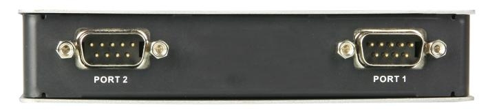 Конвертор ATEN USB<=>RS-232, USB B-тип>2xDB9, Female>Male, без Б.П. UC2322-AT UC2322-AT
