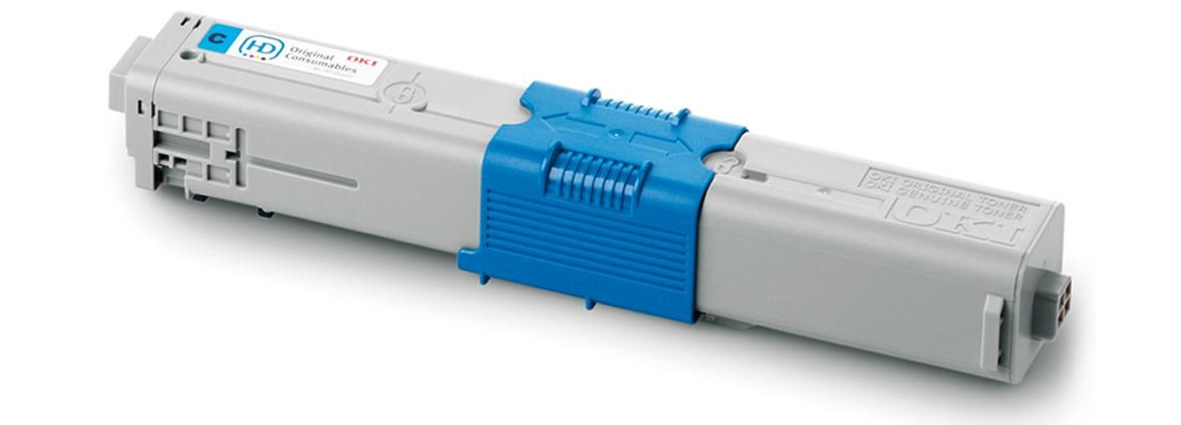 Тонер-картридж OKI C310/330/510/530/MC351/MC361/MC561 голубой на 2,000 стр. (44469716 ) 44469716