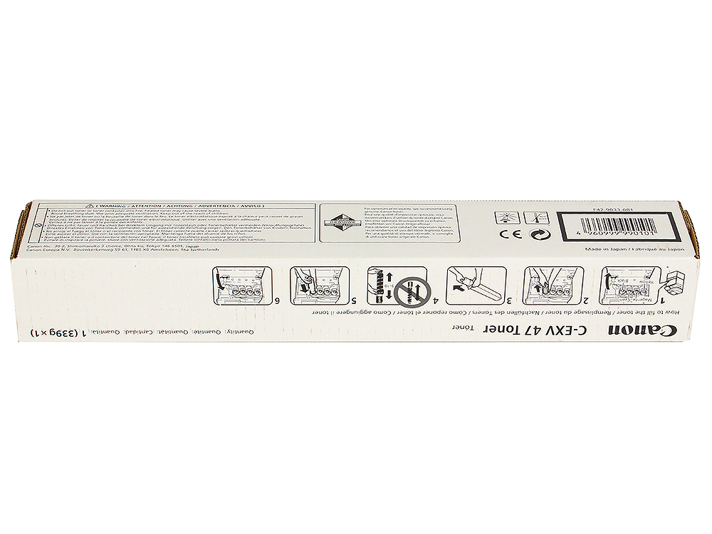 Тонер Canon C-EXV 47 желтый для iR ADV C250i/350i (21500 стр.) 8519B002 8519B002