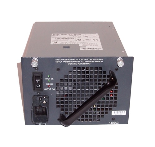 Блок питания 1400W AC pwr/sup for CISCO7603 and Catalyst WS-C6503 chassis PWR-1400-AC