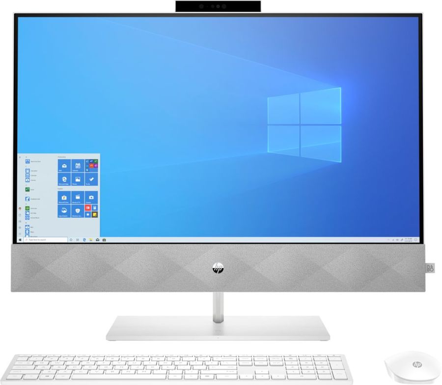 Моноблок HP Pavilion I 27-d0010ur Touch 27" FHD(1920x1080) Core i5-10400T, 8GB DDR4 2666 (1x8GB), SSD 256Gb, nVidia Gef MX350 2GB, no DVD, kbd&mouse wireless, 5MP Webcam, White, Win10, 1Y Wty 14Q45EA 14Q45EA