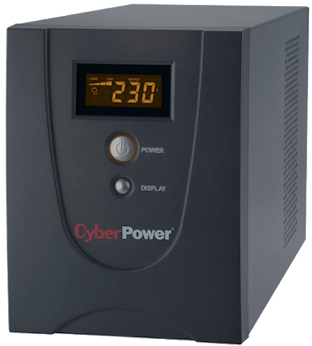 Источник бесперебойного питания CyberPower Line-Interactive, 2200VA/1320W, USB&Serial, RJ11/RJ45, 4 Schuko розеток, Black VALUE2200ELCD VALUE2200ELCD