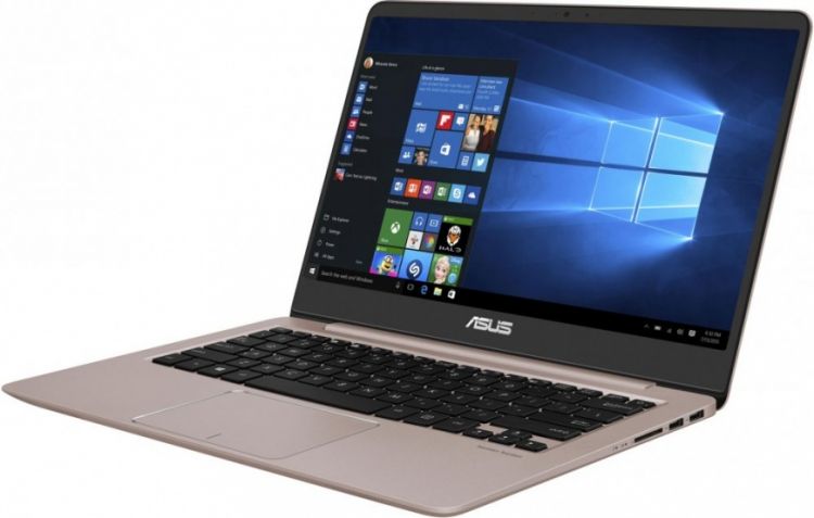 Ноутбук ASUS Zenbook UX410UF-GV029T Core i5-8250U/8Gb/1Tb+128GB M.2 SSD/GF MX130 2Gb/14.0"/FHD (1920x1080)AG/WiFi/BT/Cam/Windows 10/ROSE GOLD/Illuminated KB/1,4kg/Sleeve (90NB0HZ4-M00470) 90NB0HZ4-M00470