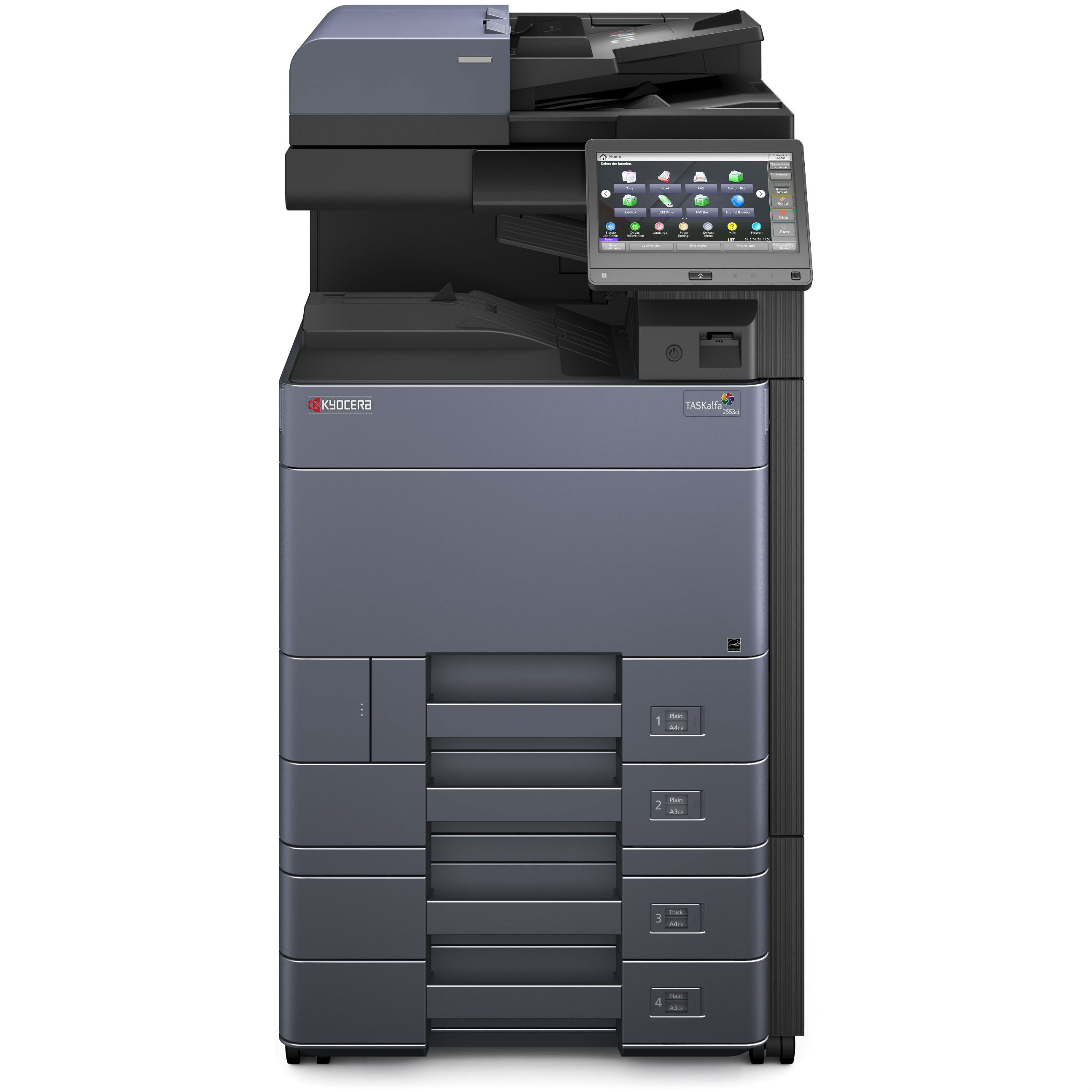 МФУ Kyocera TASKalfa 2553ci (A3,25/12 ppm A4/A3,4 GB+32 GB SSD,Network,дуплекс,без крышки. Без старт.тонера) 1102VH3NL0 1102VH3NL0