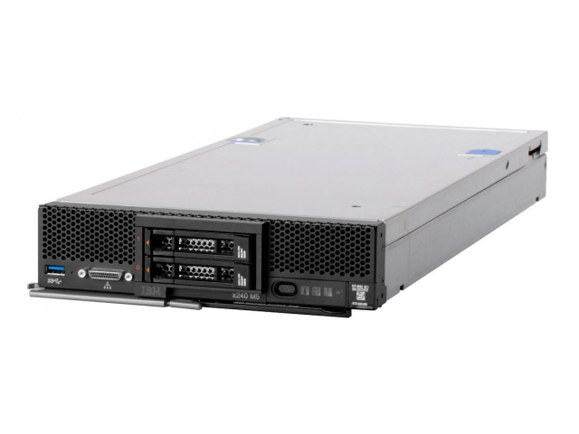 Blade-сервер Lenovo Flex System x240 M5, Xeon 12C E5-2680v3 120W 2.5GHz/2133MHz/30MB, 1x16GB, O/Bay 2.5in SAS 9532L4G 9532L4G