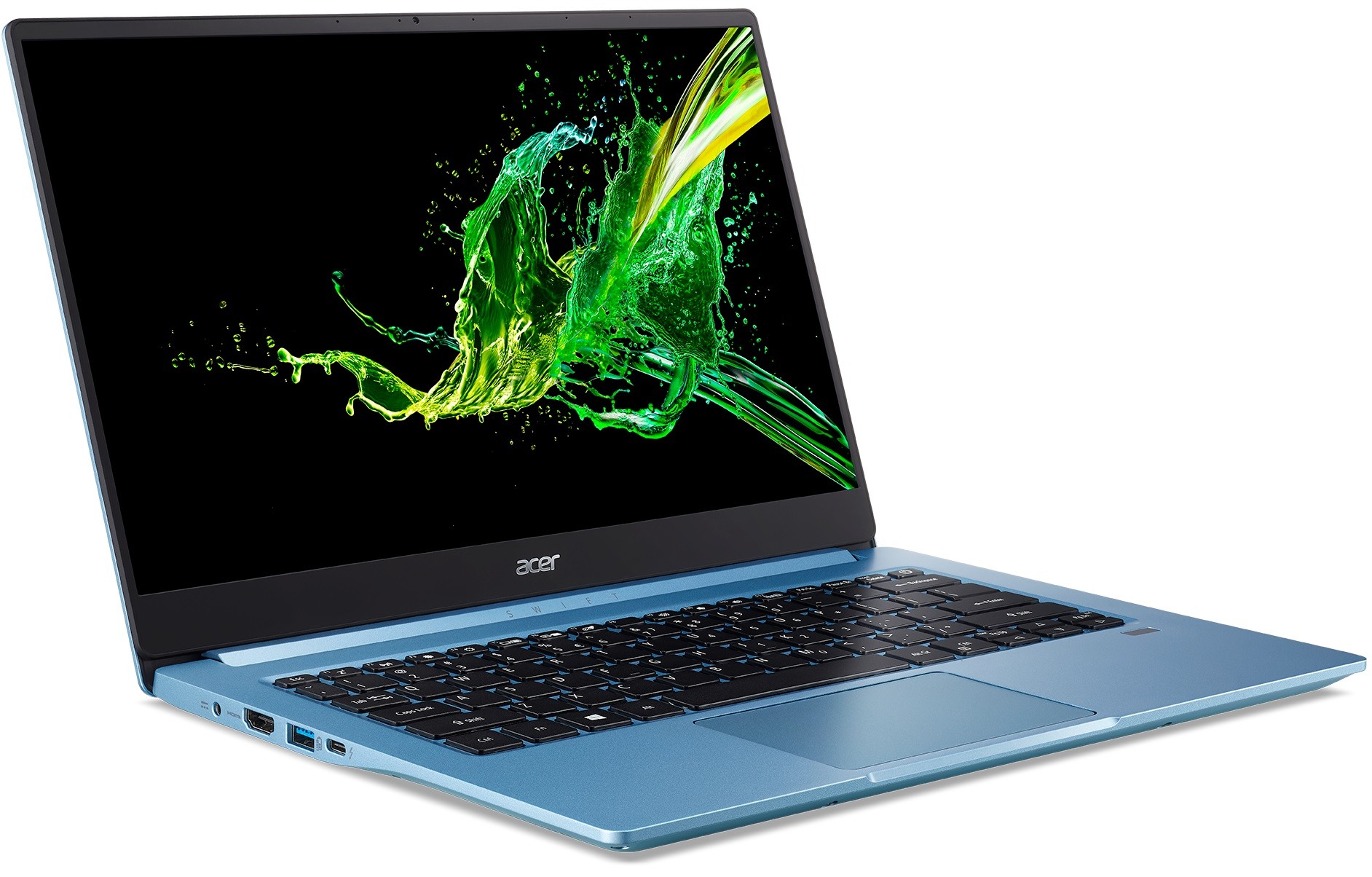 Ультрабук Acer Swift 3 SF314-57G-70XM Core i7 1065G7/16Gb/SSD1Tb/nVidia GeForce MX350 2Gb/14"/IPS/FHD (1920x1080)/Windows 10 Single Language/lt.blue/WiFi/BT/Cam NX.HUFER.002 NX.HUFER.002 #2