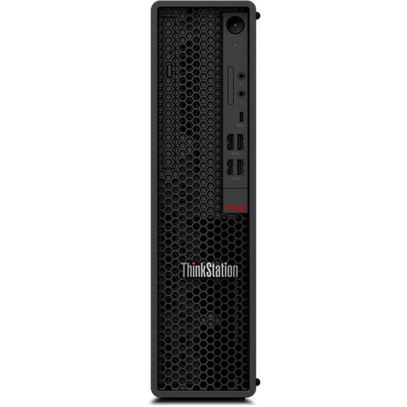 Компьютер Lenovo ThinkStation P340 SFF i5 10400 (2.9)/8Gb/SSD256Gb/UHDG 630/DVDRW/CR/Windows 10 Professional 64/GbitEth/310W/клавиатура/мышь/черный 30DK002HRU 30DK002HRU