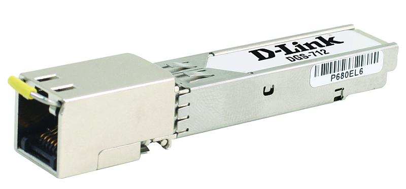 Трансивер D-Link SFP Transceiver with 1 1000Base-T port 712/A1A 712/A1A