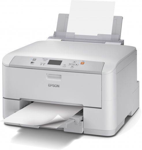 Принтер струйный Epson WorkForce Pro WF-5110DW A4 Duplex Net WiFi USB RJ-45 белый C11CD12301 C11CD12301