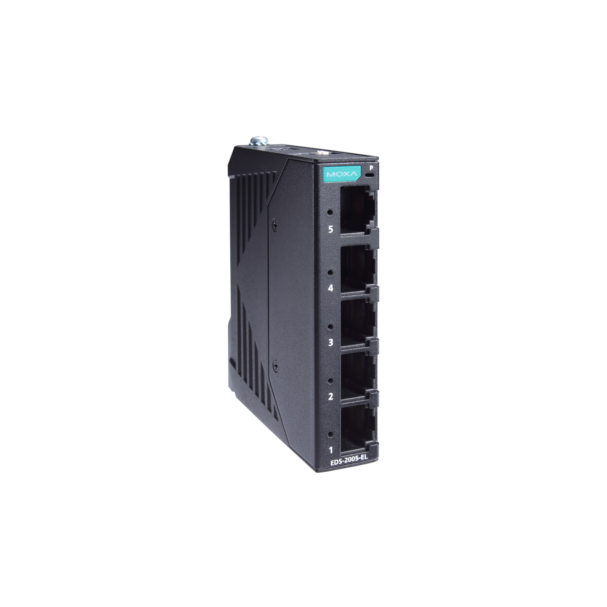 Коммутатор MOXA Компактный 5-портовый неуправляемый 10/100 BaseT(X) Ethernet, QoS, в металлическом корпусе, -10...+60C EDS-2005-EL EDS-2005-EL #3