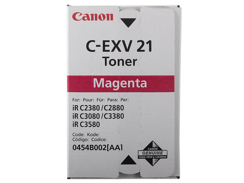 Тонер Canon C-EXV 21 пурпурный для iRC2880/3380/3880 (14К) 0454B002 0454B002