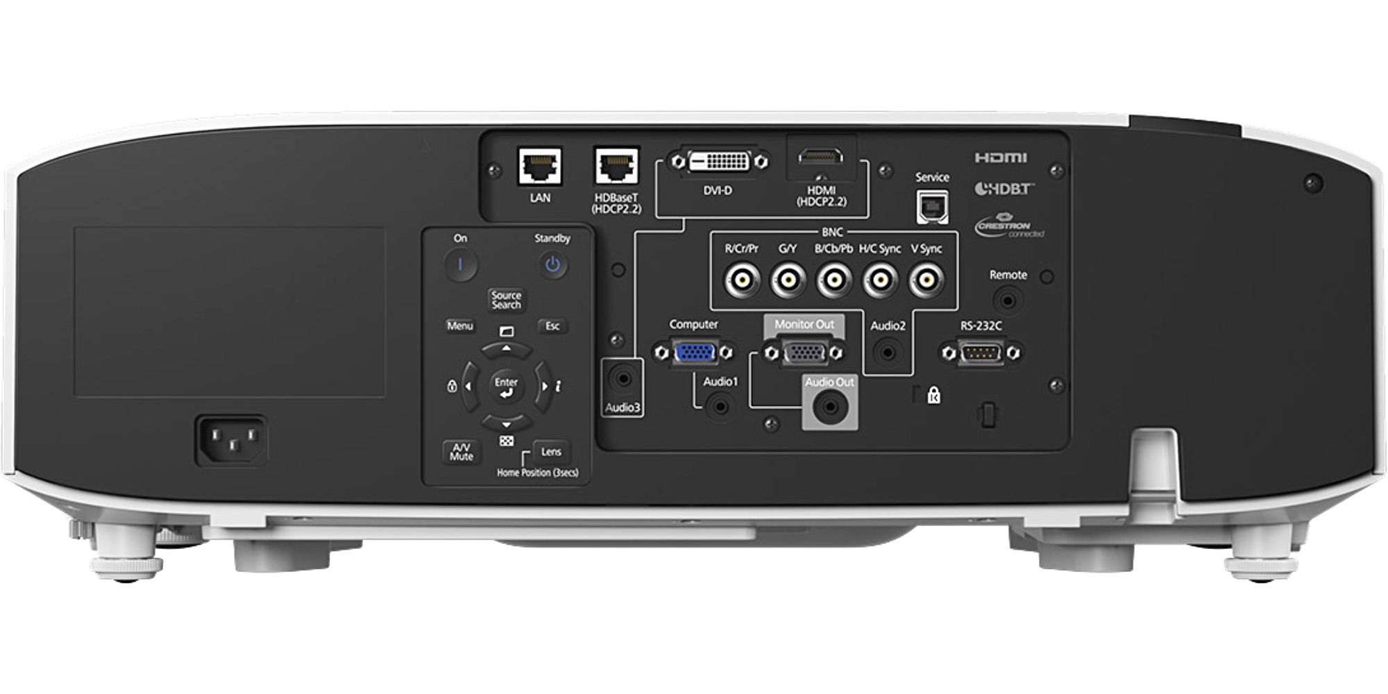 Проектор Epson EB-L1070U WUXGA+ 4K*  (4096 x 2160) яркость 7000, контрастность 2 500 000:1, лазер V11H940940 V11H940940