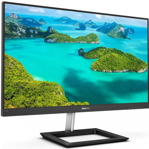 Монитор Philips 27" 278E1A черный IPS LED 16:9 HDMI M/M матовая 1000:1 350cd 178гр/178гр 3840x2160 DisplayPort 4.78кг 278E1A(00/01) 278E1A(00/01)