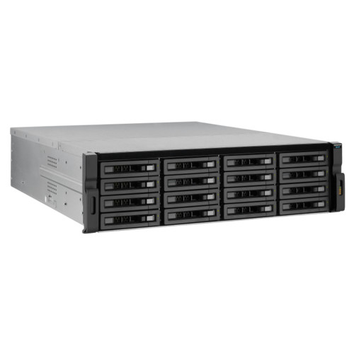Полка расширения QNAP Expansion unit with SAS interface, 16 HDD, rackmount, 2 PSU. W/o rail kit RAIL-A03-57 REXP-1610U-RP REXP-1610U-RP