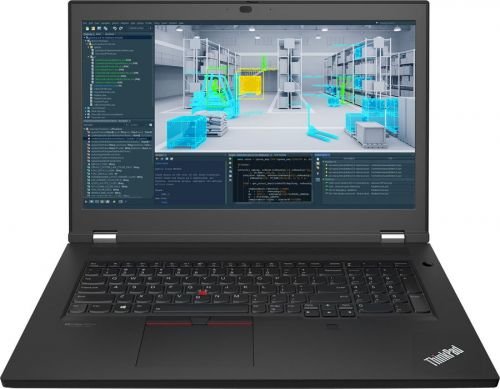 Ноутбук Lenovo ThinkPad P17 Gen 2 17.3" UHD (3840x2160) IPS 500N, i9-11950H, 2x16GB DDR4 3200, 1TB SSD M.2, RTX A4000 8GB, WiFI, BT, NoWWAN, FPR, SCR, IR Cam, 6cell 94Wh, 230W, Win 10 Pro, 3Y PS 20YU000HRT 20YU000HRT