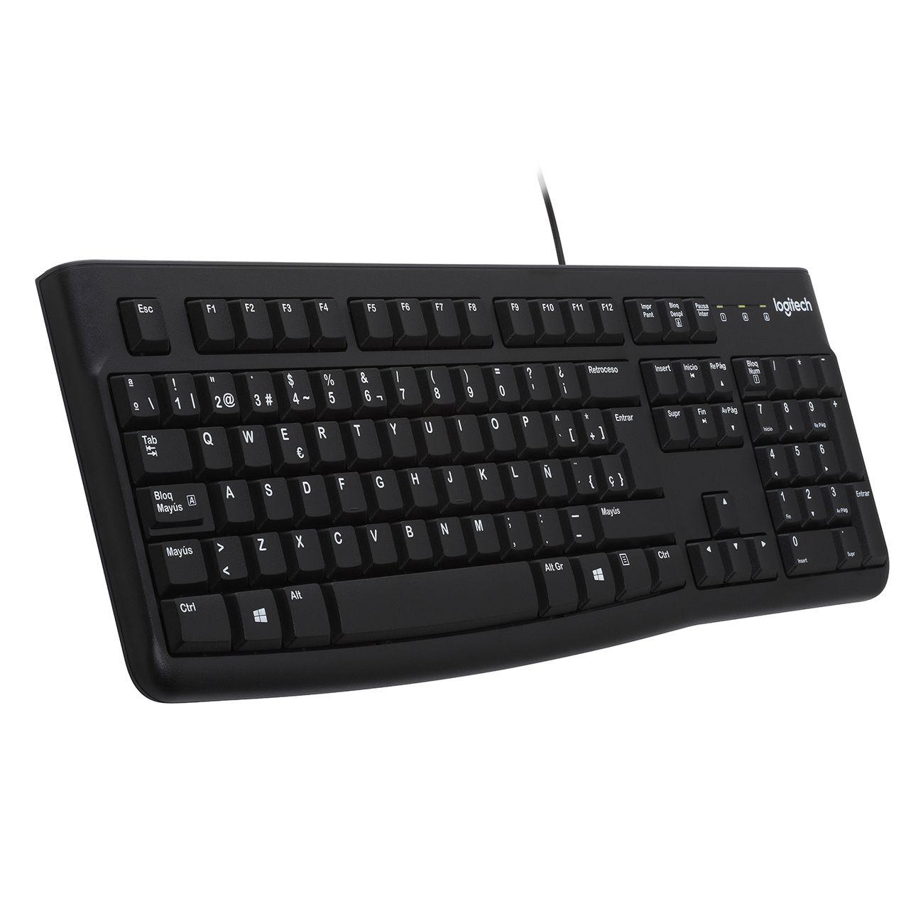 Клавиатура Logitech Keyboard K120 проводная USB чёрная 920-002522 / 920-002508 920-002522 / 920-002508 #1