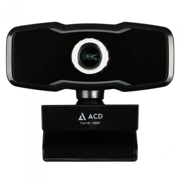 Веб-камера ACD -Vision UC500 CMOS 2МПикс, 1920x1080p, 30к/с, микрофон встр., USB 2.0, универс. крепление, черный корп. RTL ACD-DS-UC500 ACD-DS-UC500 #5