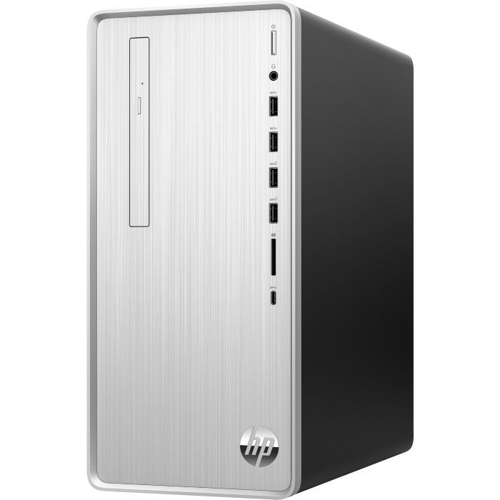 Персональный компьютер HP Pavilion TP01-1024ur MT Ryzen 3 4300G (3.8)/8Gb/1Tb 7.2k/RGr/CR/Windows 10/GbitEth/WiFi/BT/310W/серебристый 2S7S0EA 2S7S0EA #1
