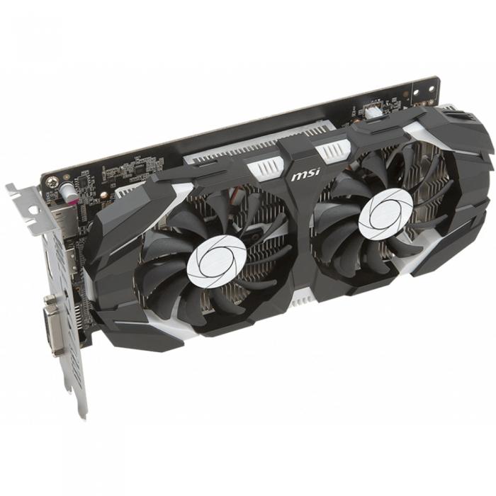 Видеокарта  MSI PCI-E GTX 1050 Ti 4GT OC nVidia GeForce GTX 1050TI 4096Mb 128bit GDDR5 1341/7008 DVIx1/HDMIx1/DPx1/HDCP Ret GTX 1050 TI 4GT OC GTX 1050 TI 4GT OC