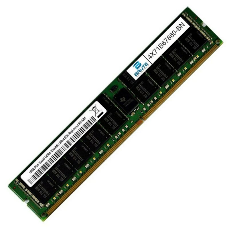 Модуль памяти Lenovo для ThinkSystem series 16GB DDR4 3200MHz ECC RDIMM 4X71B67860 4X71B67860