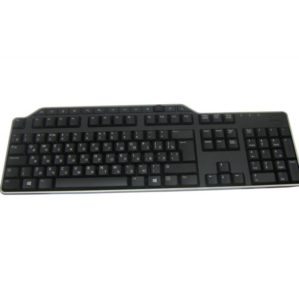 Клавиатура Dell KB-522 черный USB Multimedia 580-17683