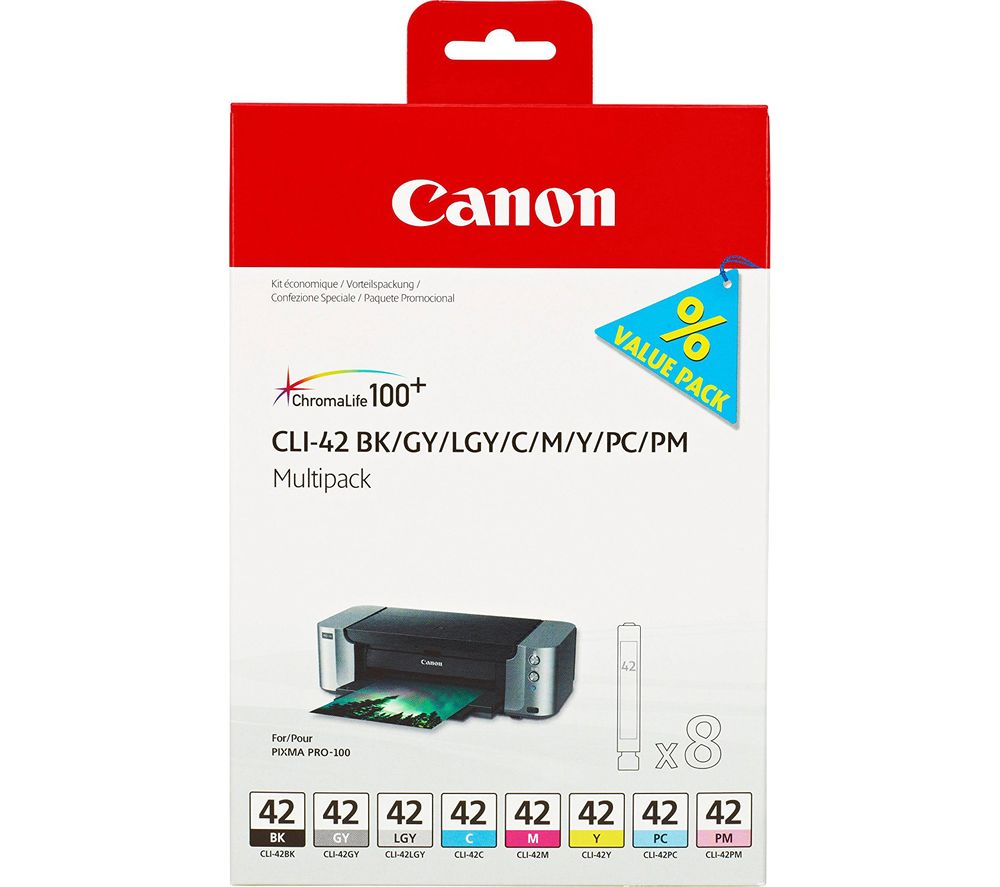 Картридж Canon CLI-42 Multi Pack для PRO-100. 8 чернил 6384B01 6384B01