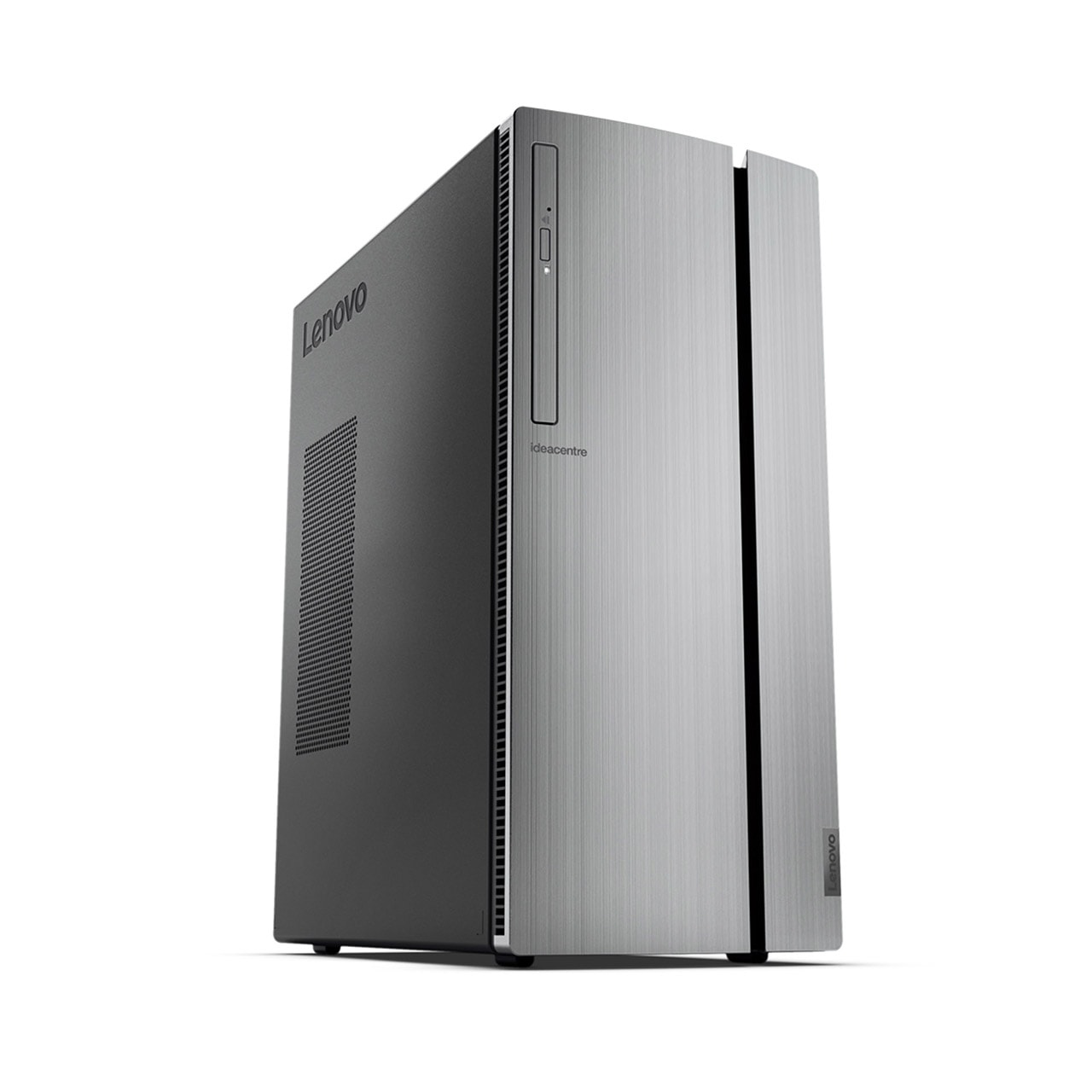 Персональный компьютер Lenovo IdeaCentre 720-18APR MTower Ryzen 3 2200G (3.5)/4Gb/1Tb 7.2k/Vega 8/Windows 10 Home Single Language/GbitEth/180W/серебристый/черный 90HY003HRS 90HY003HRS