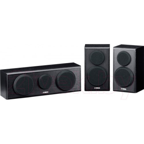 Акустическая система Yamaha NS-P150 Black, полочных центрального и тылового каналов, линейка 2011-2012, цена за комплект ANSP150BL ANSP150BL