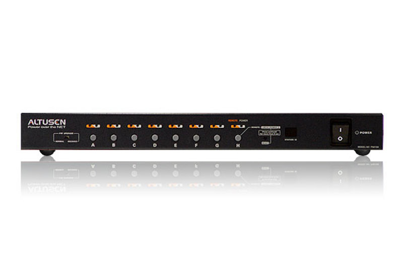 Распределить питания ATEN Power Over the NET PDU Switched 1U 10A, Output: 8 IEC C13, Input: IEC C14 PN0108 PN0108
