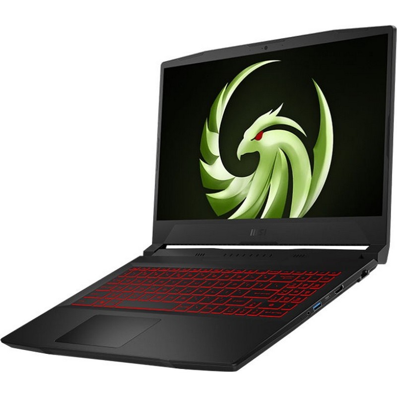 Ноутбук MSI Bravo 15 B5DD-040XRU 15.6"(1920x1080 (матовый, 144Hz) IPS)/AMD Ryzen 7 5800H(3.2Ghz)/8192Mb/512PCISSDGb/noDVD/Ext:AMD Radeon RX 5500M(4096Mb)/Cam/BT/WiFi/war 1y/2.35kg/black/DOS 9S7-158K12-040 9S7-158K12-040