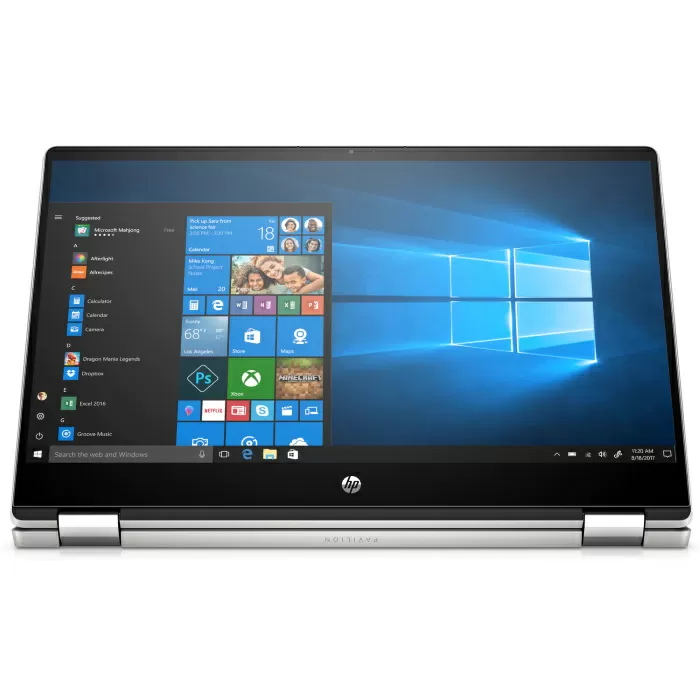 Ноутбук-трансформер HP Pavilion x360 15-dq1000ur Core i3 10110U/4Gb/SSD256Gb/Intel UHD Graphics/15.6"/IPS/Touch/FHD (1920x1080)/Windows 10/silver/WiFi/BT/Cam 9PU45EA 9PU45EA