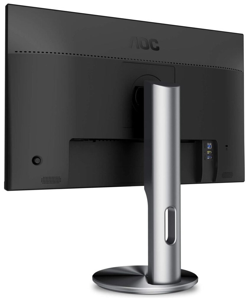 Монитор AOC 27" 3840x2160 IPS LED 16:9 5ms 2*HDMI DP 2xUSB3.0 50M:1 178/178 350cd HAS Pivot Tilt Swivel Speakers Grey U2790PQU U2790PQU #1