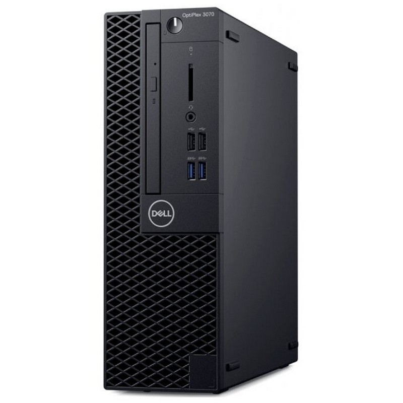 Компьютер Dell Technologies Optiplex 3070 SFF Core i5-9500 (3,0GHz ) 8GB (1x8GB) DDR4 256GB SSD Intel UHD 630 W10 Pro TPM, VGA 1 years NBD 3070-4708 3070-4708