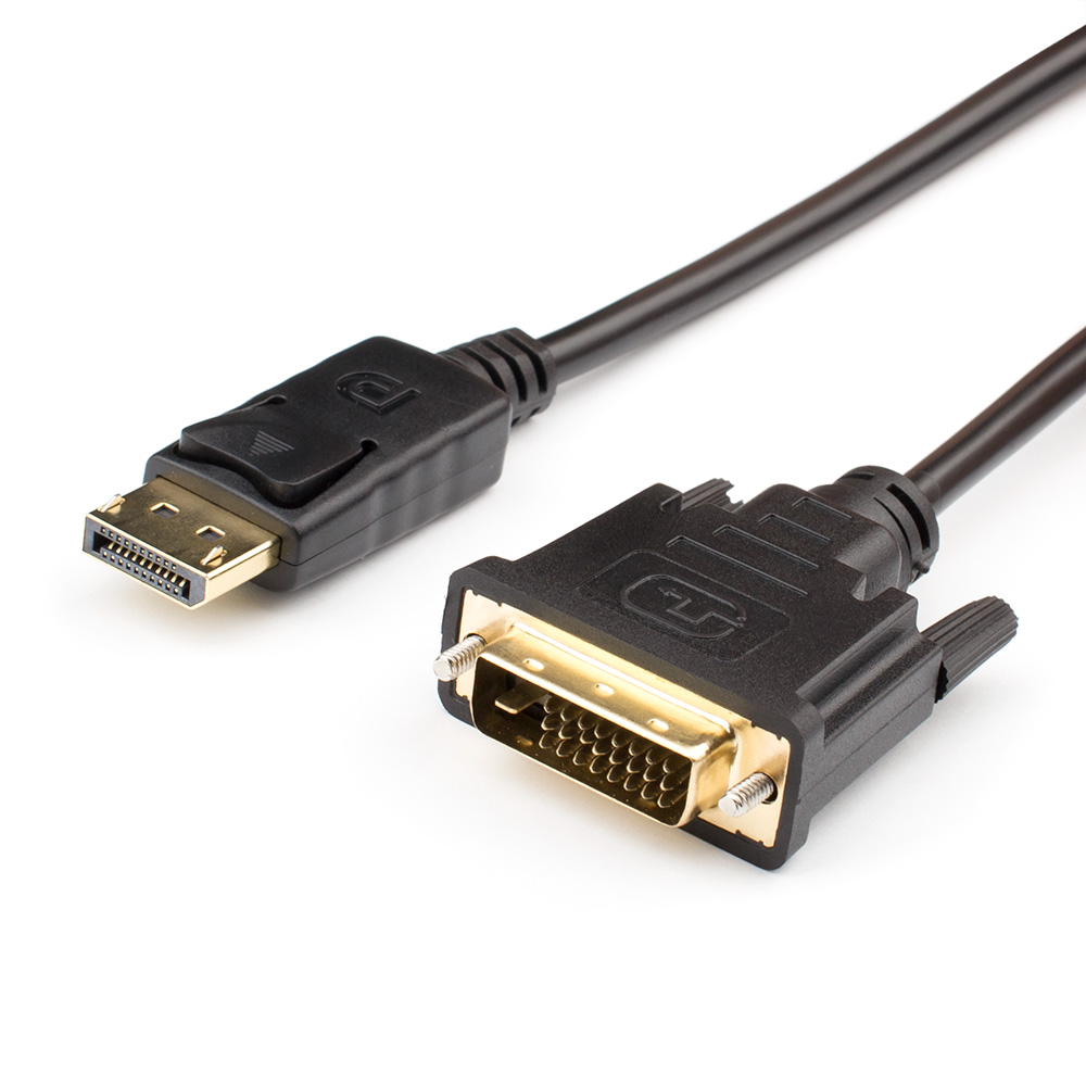 Кабель Atcom а/в 1.8m м DVI-D- DisplayPort AT9504 AT9504 #1