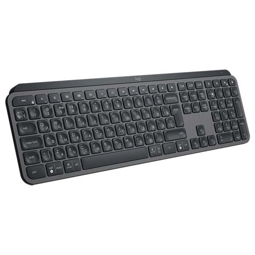 Клавиатура Logitech MX Keys /Мембранная/Проводное/Bluetooth/USB/Классическая/107/Черный 920-009417 920-009417 #4