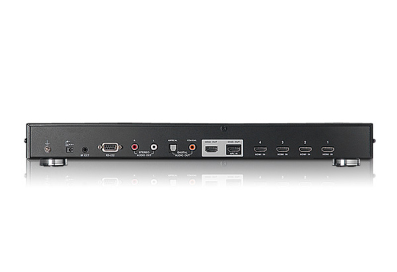 KVM переключатель ATEN HDMI, 4> 2 /4x2 телевизор/панель/монитор/проектор VS482-AT-G VS482-AT-G