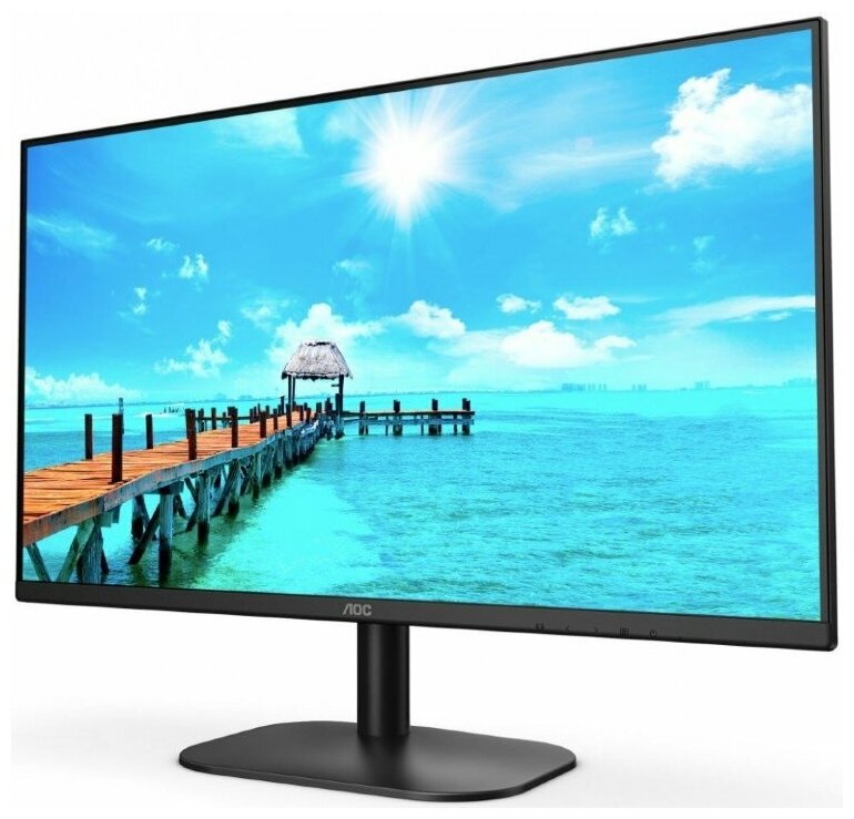 Монитор AOC 23.8" Value Line черный VA LED 16:9 HDMI матовая 250cd 178гр/178гр 1920x1080 D-Sub FHD 2.7кг 24B2XHM2/01 24B2XHM2/01