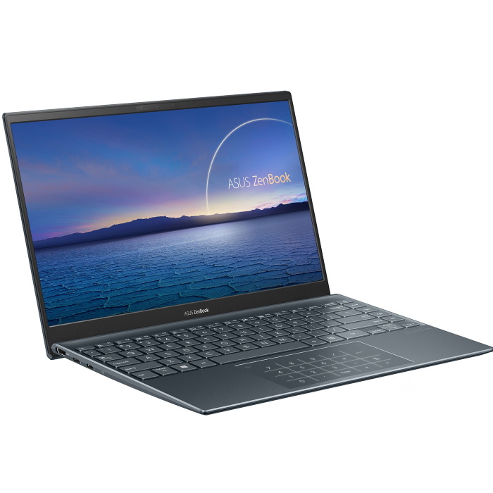 Ноутбук ASUS UX425EA-KI520 14"(1920x1080 (матовый) IPS)/Intel Core i3 1115G4(3Ghz)/8192Mb/512PCISSDGb/noDVD/Int:Intel UHD Graphics/Cam/BT/WiFi/war 2y/1.17kg/Pine Grey/DOS + / 90NB0SM1-M11630 90NB0SM1-M11630