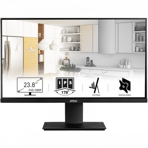 Монитор MSI 23,8" Pro MP241 Black (IPS, 1920x1080, D-sub+HDMI, 7 ms, 178°/178°, 250 cd/m, 1000:1, 75Hz) 9S6-3BA9CH-002 9S6-3BA9CH-002
