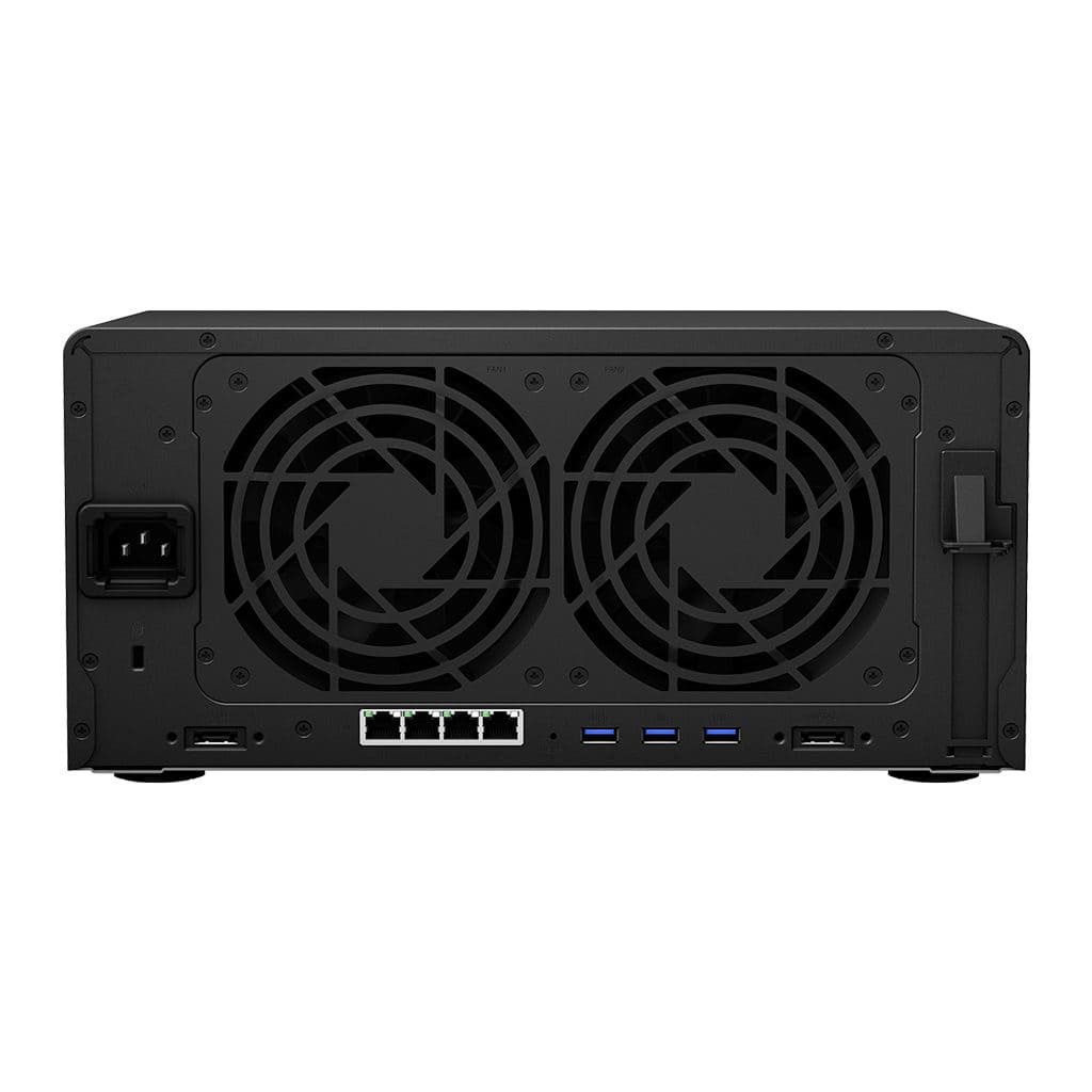 СХД Synology DS1821+ QC2,2GhzCPU/4GbDDR4(upto32)/RAID0,1,10,5,6/upto 8hot plug HDD SATA(3,5' or 2,5')(upto18 with 2xDX517)+ 2 M2 slots/4xUSB3.2/2eSATA/4GigE(+1Expslot)/iSCSI/2xIPcam(upto40)/1xPS/3YW DS1821+ DS1821+