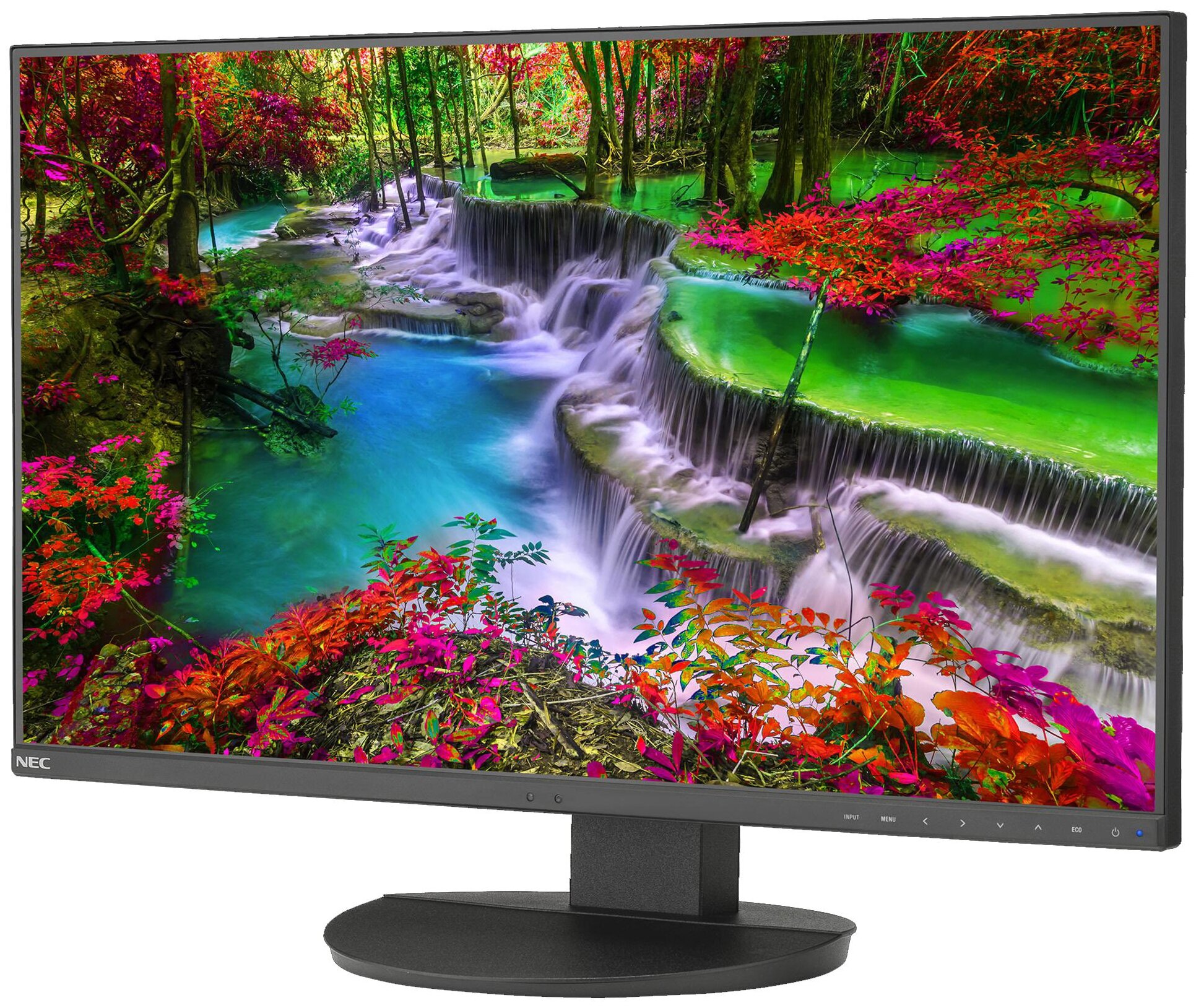Монитор Nec MultiSync EA271F-BK black 27" LCD LED monitor, IPS, 1920x1080, 16:9, 6ms, 250cd/m2, 1000:1,178/178, D-SUB, DVI, HDMI, DP, 4хUSB, 3-sided narrow, H 60004304 60004304