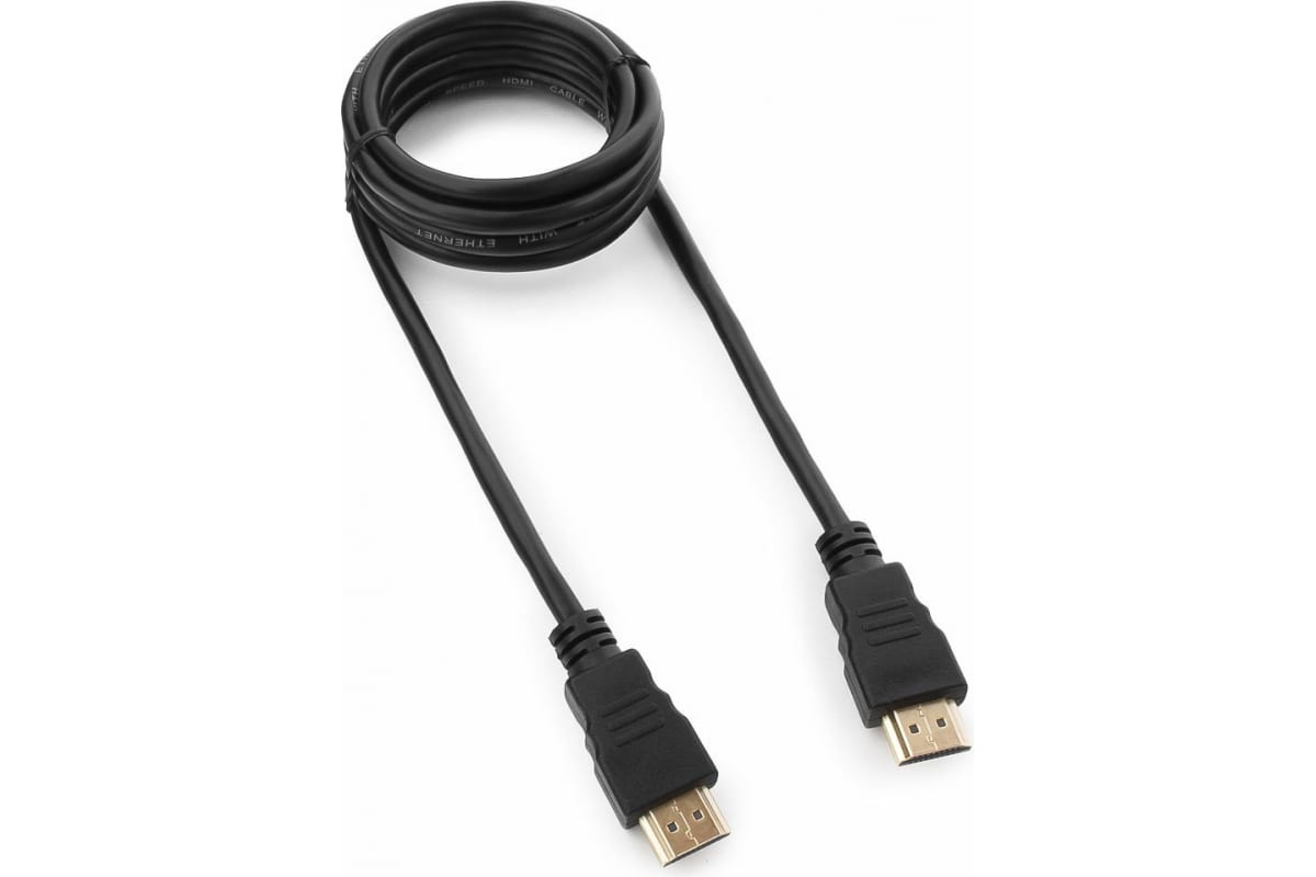 Кабель HDMI Гарнизон 1.8м, v1.4, M/M, черный, пакет GCC-HDMI-1.8M GCC-HDMI-1.8M