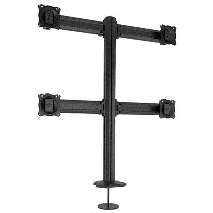 Крепление Chief K3G220B настольное Kontour™ K3  для мониторов 2х2, монтаж в отверстие столешницы K3G220B K3G220B