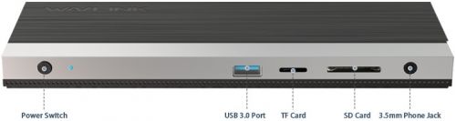 Док-станция WAVLINK Docking Station USB-C GEN2 4K Universal /100W PowerDelivery Include 20V/6.5A Power Adapter/ 4xUSB3.0/1xUSB C/2xDP 4K 60HZ/1xHDMI 4K 60HZ/1xGigabit LAN/1xAudio In/Out/1xSD/Micro SD CardReader WL-UMD01 Pro WL-UMD01 Pro