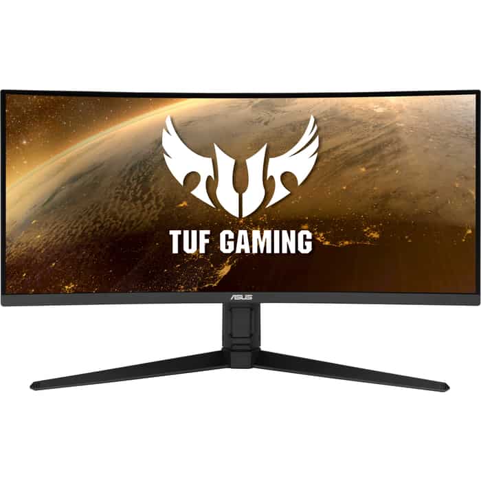 Монитор ASUS 34" VG34VQL1B Gaming Black Сurved (LED, Wide, 3440x1440, 165Hz, 1ms, 178°/178°, 550 cd/m, 100,000,000:1, +D 90LM06F0-B01170 90LM06F0-B01170